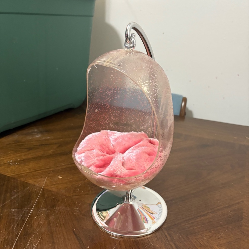 Bratz Pink and Silver Kids Hanging Chair Toy